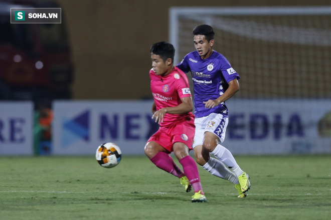 TRỰC TIẾP V.League: Hà Nội FC bế tắc trong ngày vắng Quang Hải, Nam Định vùi dập SLNA - Ảnh 1.