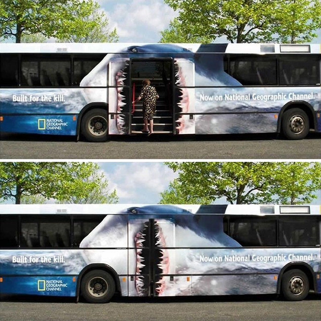 11 quảng cáo xe bus cực thông minh và ấn tượng, nhìn một lần là nhớ mãi - Ảnh 6.