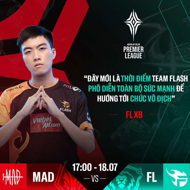 APL 2020: Xuân Bách hào hứng đối đầu MAD Team, khẳng định chắc nịch: Đây mới là thời điểm mà Team Flash phô diễn sức mạnh - Ảnh 3.