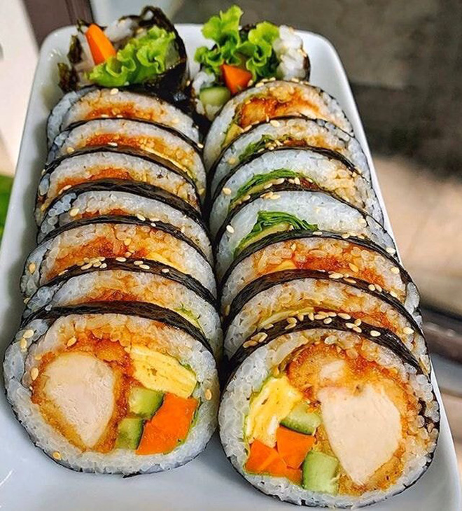 Кимбап. Самгак кимбап. 2. 김밥 (кимбап). Кимбап по-корейски.