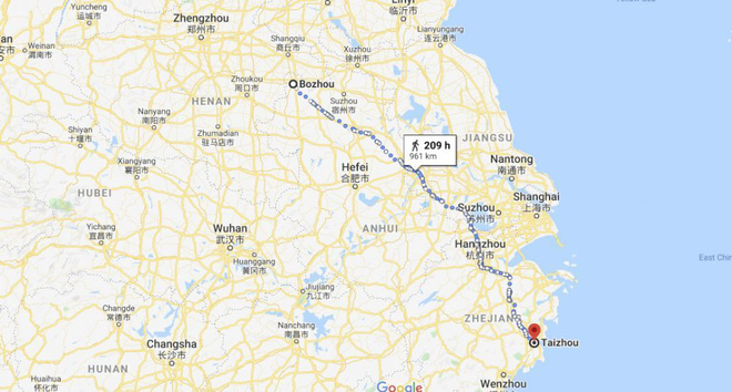 Phải đi bộ 950km vì bị cấm lên xe buýt do không có smartphone ở Trung Quốc - Ảnh 3.