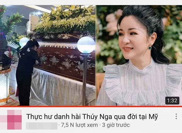 Đang yên đang lành tự dưng bị đồn qua đời ở Mỹ, danh hài Thúy Nga lại có phản ứng cực bất ngờ - Ảnh 1.