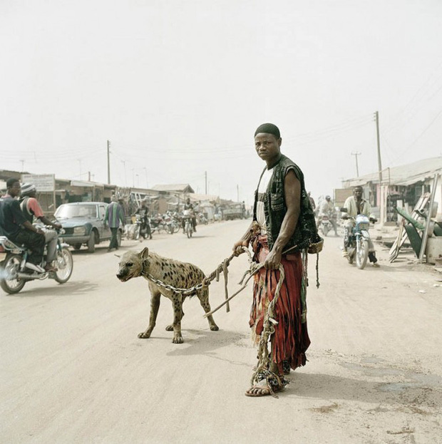 Bức ảnh bị hiểu nhầm hé lộ sự thật về những người huấn luyện linh cẩu để kiếm sống tại Nigeria - Ảnh 8.