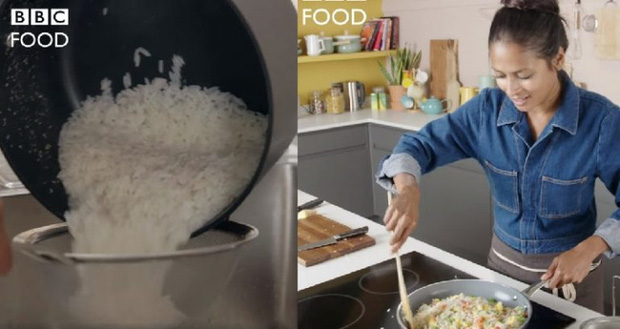 Show ẩm thực Anh khiến cư dân mạng châu Á đứng ngồi không yên vì cách nấu cơm ngược đời: Không vo gạo, đem cơm chín rửa lại với nước lạnh - Ảnh 2.