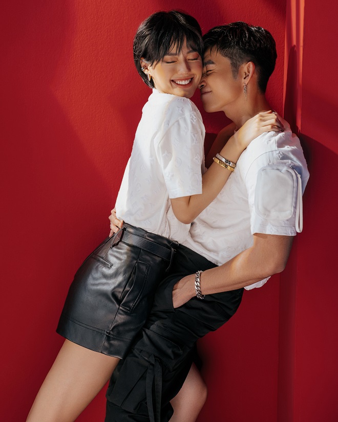 Jun Phạm và Khánh Linh The Face tình tứ trong bộ ảnh mới - Ảnh 10.