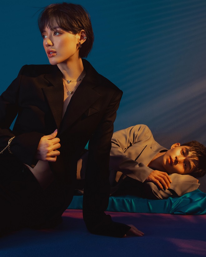 Jun Phạm và Khánh Linh The Face tình tứ trong bộ ảnh mới - Ảnh 5.