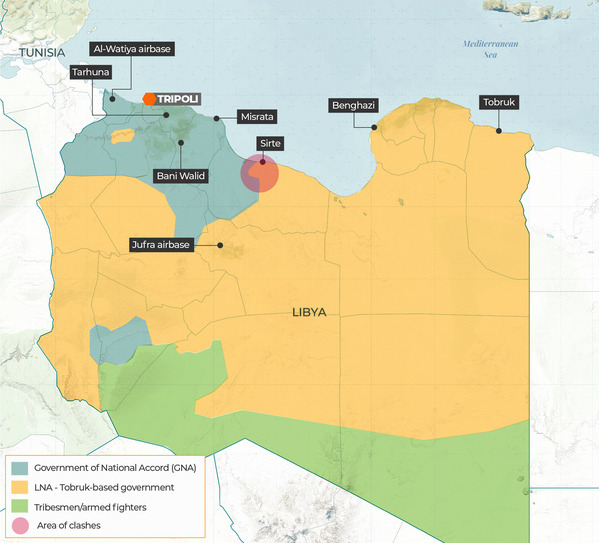 Mưu đồ tấn công ở nam Libya, Thổ lần nữa nếm trái đắng: Máy bay lạ dần lộ tung tích? - Ảnh 1.