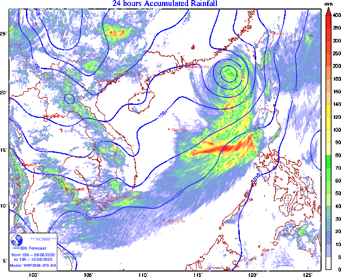 Áp thấp nhiệt đới trên Biển Đông khả năng mạnh lên thành bão - Ảnh 1.
