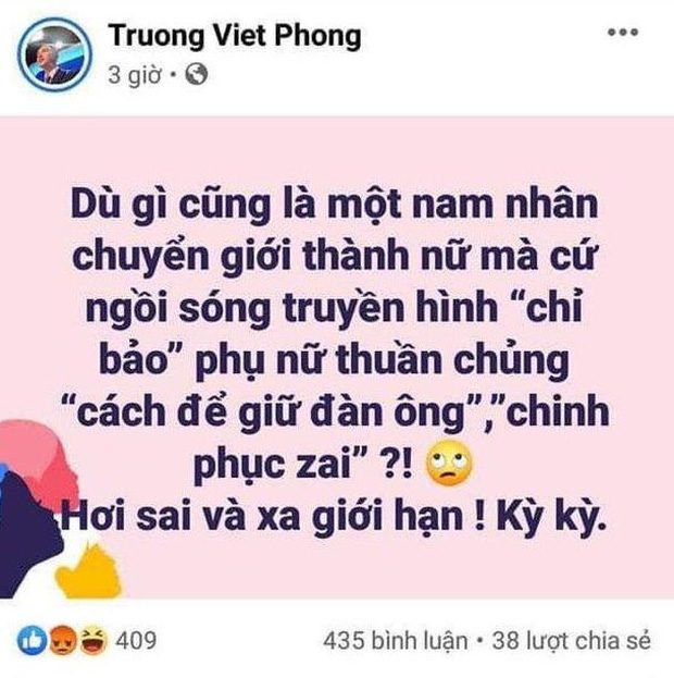 MC Việt Phong lại gặp biến: Bị đào lại status gọi Gil Lê là thằng này, Tóc Tiên phẫn nộ chỉ trích phát ngôn miệt thị Hương Giang - Ảnh 1.