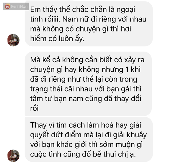 Dân mạng nghĩ gì khi người yêu cãi nhau xong bỏ đi du lịch với bạn khác giới: Tâm tư đã thay đổi, kiểu gì cũng đổ bể - Ảnh 4.