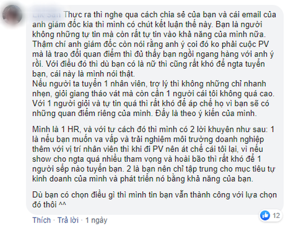 Đi ứng tuyển vị trí trợ lý Giám đốc, nam sinh Bách khoa được khen ngợi hết lời nhưng vẫn ấm ức vì lý do khó đỡ - Ảnh 5.