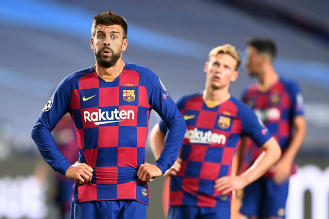 Pique thấy xấu hổ trước trận thua 2-8 của Barca và sẵn sàng chia tay đội bóng - Ảnh 1.