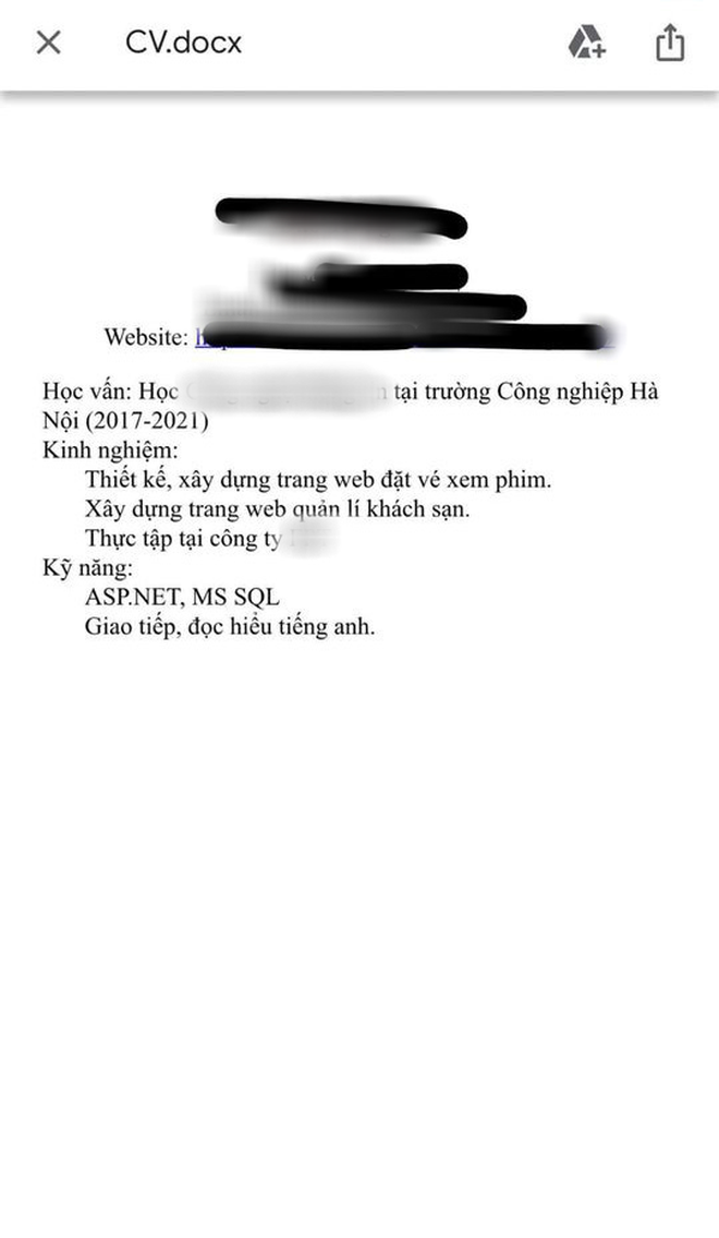 Gửi CV cục súc không ghi tiêu đề và giới thiệu, nhà tuyển dụng càng méo mặt khi đọc nội dung bên trong - Ảnh 2.