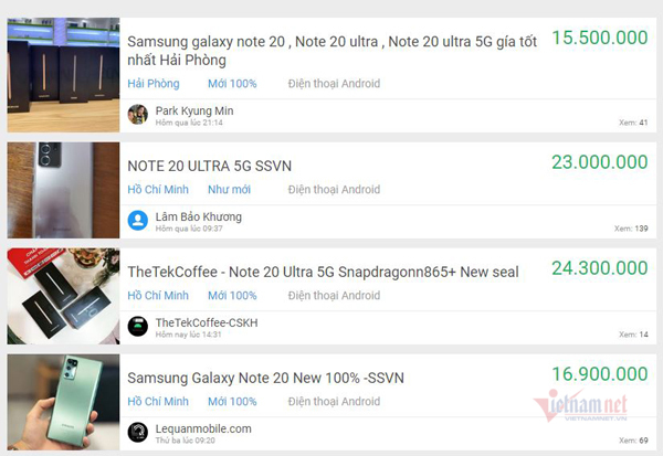 Vì sao Galaxy Note 20 vừa ra mắt đã có hàng giảm giá cả chục triệu? - Ảnh 2.