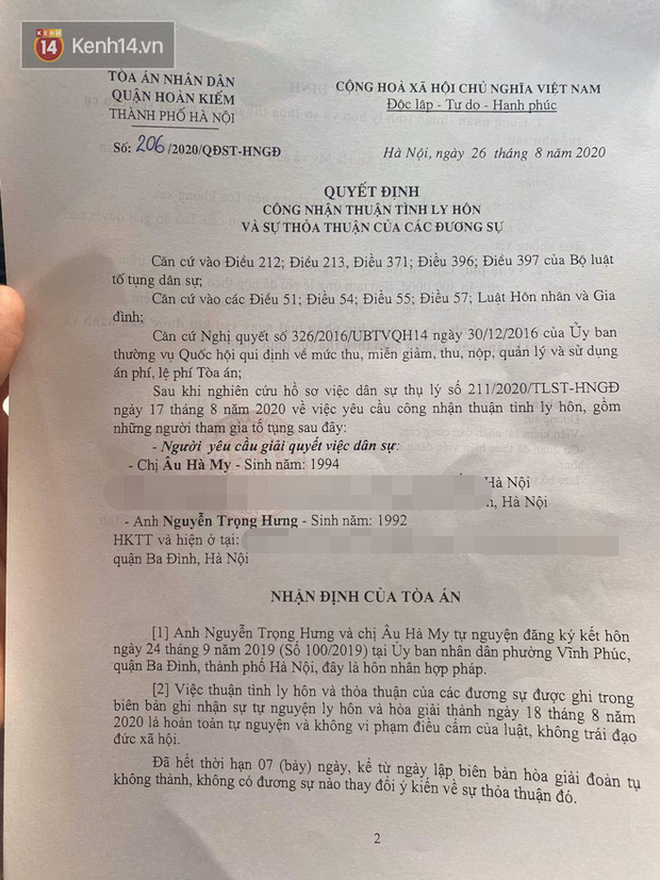 Part 2 drama ly hôn của Âu Hà My - Trọng Hưng: Liên tục có tình tiết mâu thuẫn, tranh cãi nhất là chuyện mang thai - Ảnh 3.