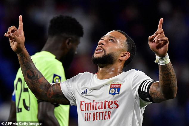 Cựu sao MU Memphis Depay lập hat-trick ở trận ra quân mùa giải 2020/2021 - Ảnh 1.