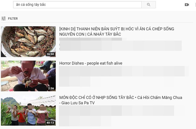 Những màn câu like kinh hãi của Youtuber Việt khi ăn tất tật từ cá sống đến gỏi côn trùng rồi cả mỡ lợn nguyên tảng - Ảnh 1.