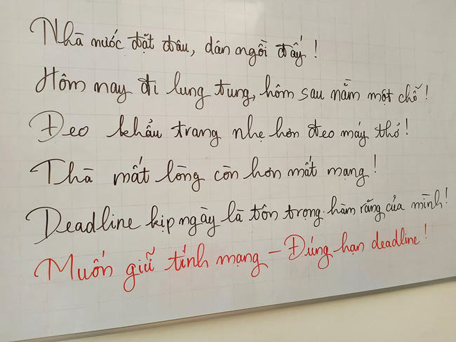 6 dòng nhắc nhở nâng cao ý thức mùa Covid-19 sếp gửi nhân viên khiến dân mạng thích thú, câu cuối cực đáo để! - Ảnh 1.