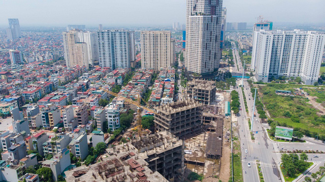 Một phần của dự án 10.000 tỷ đồng ở Hà Nội trở thành những khối nhà hoang - Ảnh 3.
