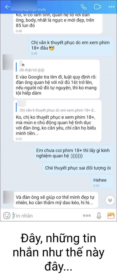 Vụ việc hot nhất đêm qua: Con trai tố người tình của mẹ nhắn tin gạ gẫm em gái chưa đầy 16 tuổi gửi ảnh khỏa thân - Ảnh 9.