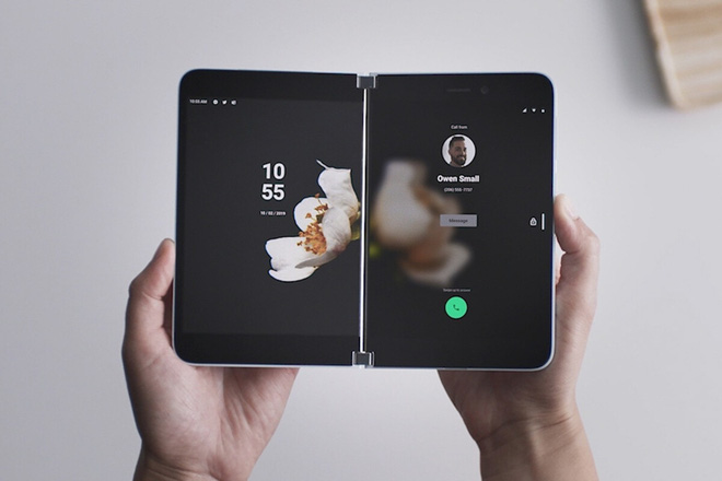 Lộ thêm hình ảnh Microsoft Surface Duo, chuẩn bị sắp được ra mắt chính thức - Ảnh 1.