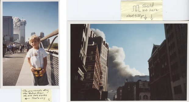 Câu chuyện cậu bé đứng chụp ảnh điềm tĩnh, đằng sau là tòa tháp bốc cháy trong thảm kịch 11/9 gây ra nhiều tranh luận - Ảnh 4.