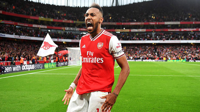 CHÍNH THỨC: Arsenal gia hạn hợp đồng với Aubameyang - Ảnh 1.