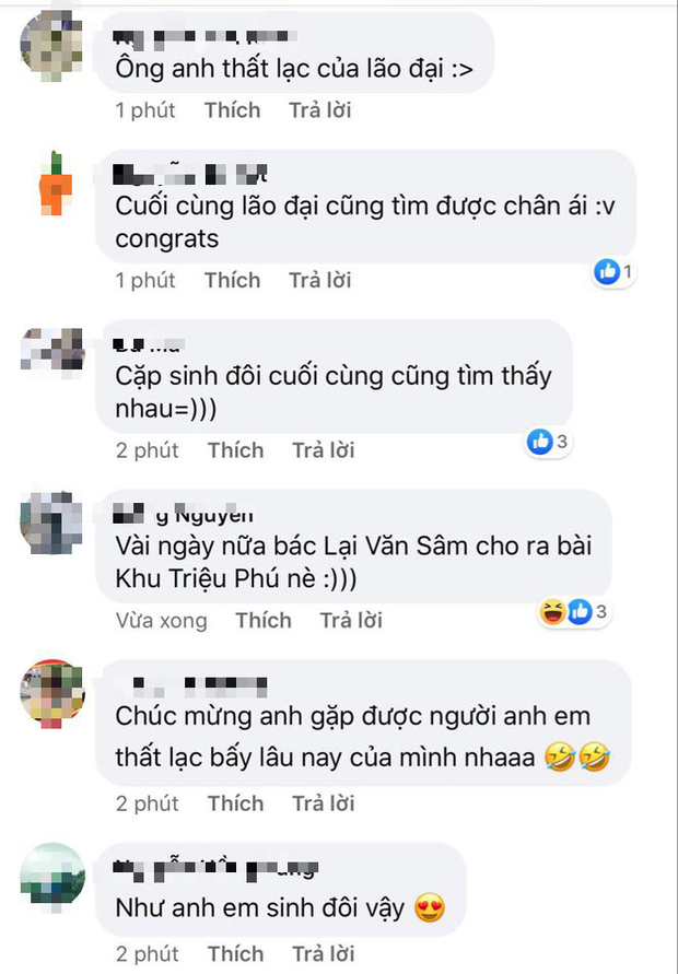 Mừng rớt nước mắt, Wowy cuối cùng đã có ảnh chung với “anh em thất lạc” Lại Văn Sâm rồi! - Ảnh 3.