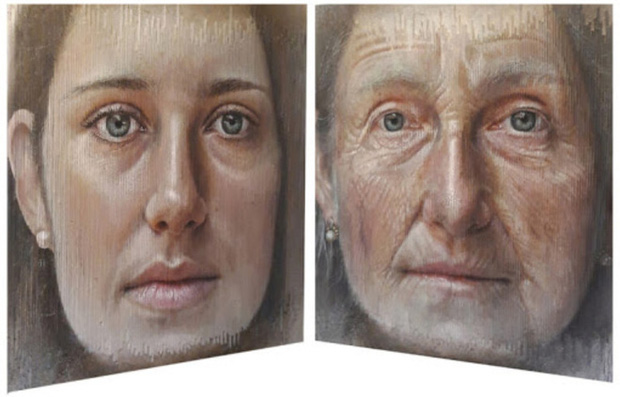 Những bức tranh chân dung kỳ lạ khiến người xem ngỡ ngàng vì có nhiều khuôn mặt từ các góc nhìn khác nhau - Ảnh 2.