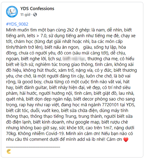 Nam sinh đưa ra loạt tiêu chí tìm bạn cùng phòng, dân mạng thi nhau chỉ chỗ có hàng hiếm này - Ảnh 1.