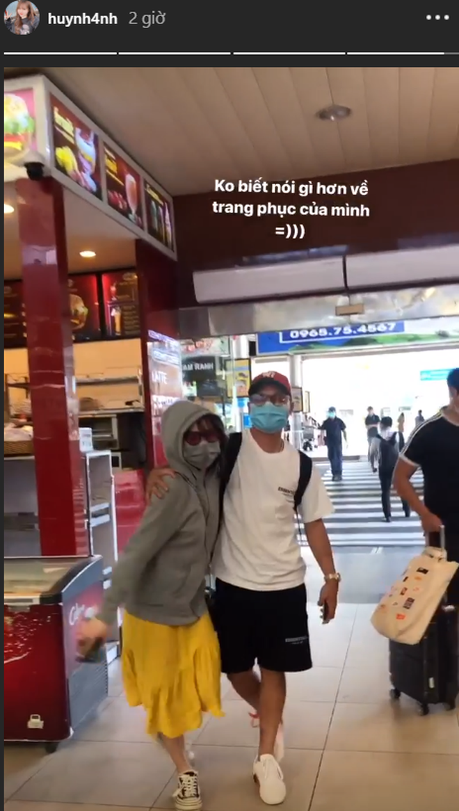 Gặp lại Quang Hải sau bao ngày, Huỳnh Anh ôm chầm lấy bạn trai ngay ở cửa sân bay và chiêu đãi một bữa thịnh soạn - Ảnh 2.
