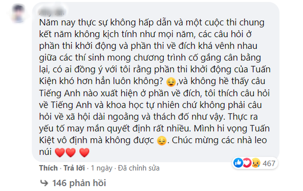 Chung kết Olympia bị nhận xét câu hỏi nhàm chán, toàn kiến thức học thuộc lòng, không có câu Tiếng Anh nào - Ảnh 6.