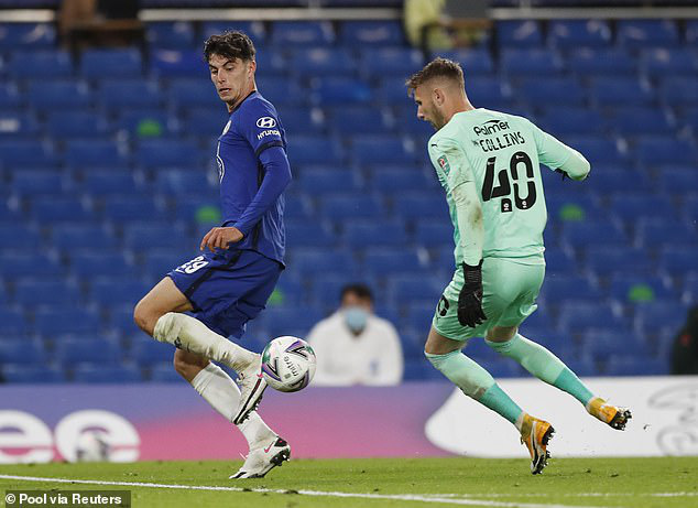 Bom tấn Kai Havertz lập hat-trick, HLV Lampard ca ngợi hết lời - Ảnh 1.