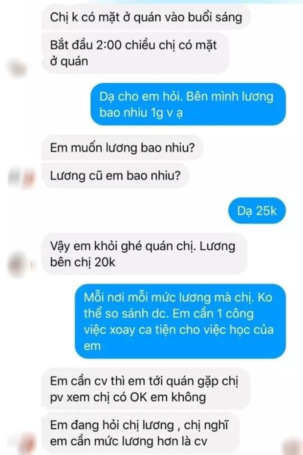 Lịch sự hỏi lương nhưng bị nhà tuyển dụng đáp gay gắt, nữ sinh gây nên tranh cãi: Hỏi lương sau vài câu nhắn tin liệu có tế nhị? - Ảnh 1.