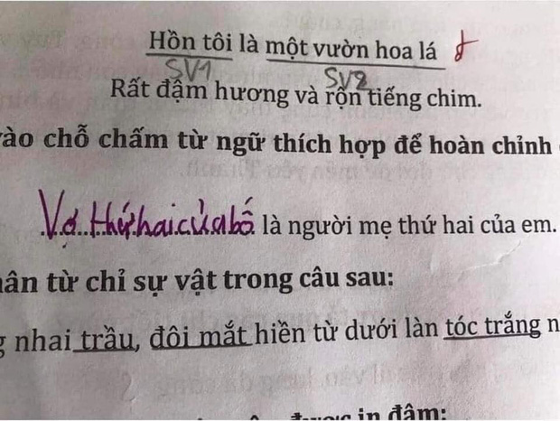 Học sinh lớp 1 điền thành ngữ đến cô giáo cũng không ngờ lầy đến thế, câu cuối còn được khen hay hơn cả bản gốc - Ảnh 2.