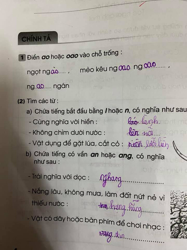 Học sinh lớp 1 điền thành ngữ đến cô giáo cũng không ngờ lầy đến thế, câu cuối còn được khen hay hơn cả bản gốc - Ảnh 5.