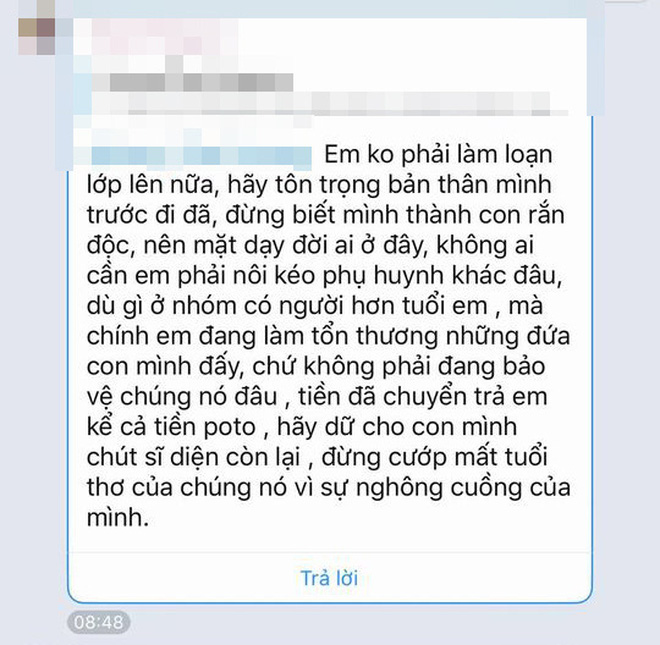 Vụ người mẹ bị lăng mạ, tẩy chay do từ chối khoản đóng tự nguyện 700k ở lớp: Các phụ huynh khác nói gì? - Ảnh 3. Vụ người mẹ bị lăng mạ, tẩy chay do từ chối khoản đóng tự nguyện 700k ở lớp: Các phụ huynh khác nói gì? - Ảnh 3.