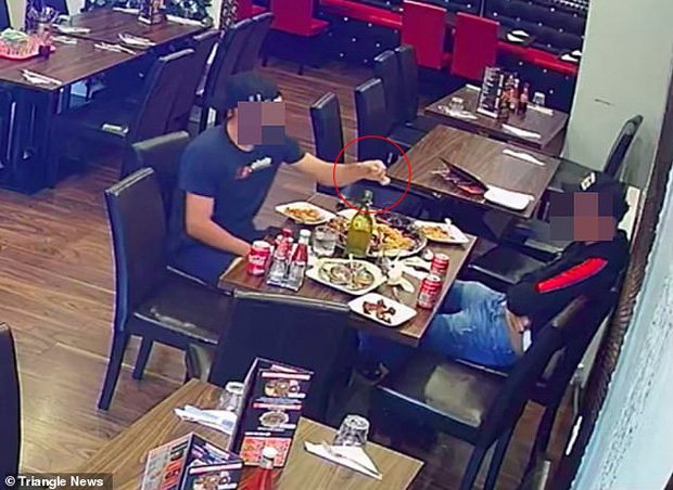Hai thực khách dùng chiêu trò hòng quỵt tiền của nhà hàng nhưng bị camera ghi lại, dân mạng phẫn nộ đòi công khai danh tính - Ảnh 3.