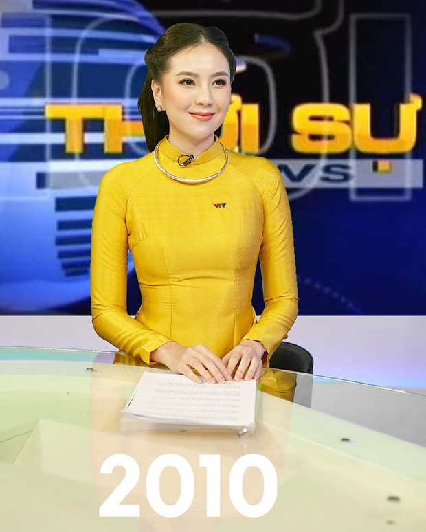 Mai Ngọc tái hiện hình ảnh MC Thời Sự VTV qua 50 năm, dân tình bồi hồi nhớ kỉ niệm tuổi thơ - Ảnh 4.