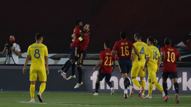 UEFA Nations League: Tây Ban Nha đại thắng, Đức bị cầm hòa - Ảnh 1.