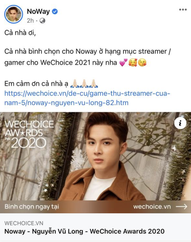 Cổng bình chọn WeChoice Awards 2020 vừa mở, dân tình đã kêu gọi vote ào ào tưng bừng trên MXH - Ảnh 12.