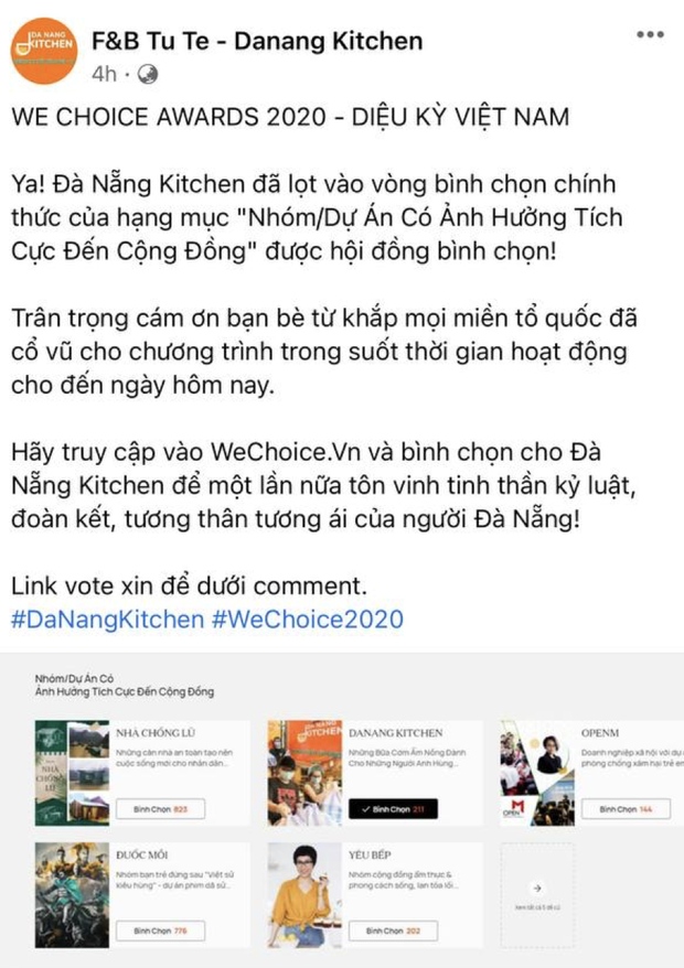 Cổng bình chọn WeChoice Awards 2020 vừa mở, dân tình đã kêu gọi vote ào ào tưng bừng trên MXH - Ảnh 16.