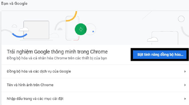 Hướng dẫn bạn cách bật tính năng đồng bộ hóa trên Google Chrome - Ảnh 2.