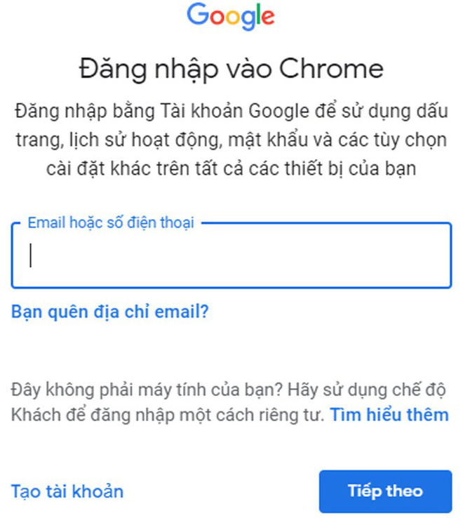 Hướng dẫn bạn cách bật tính năng đồng bộ hóa trên Google Chrome - Ảnh 3.