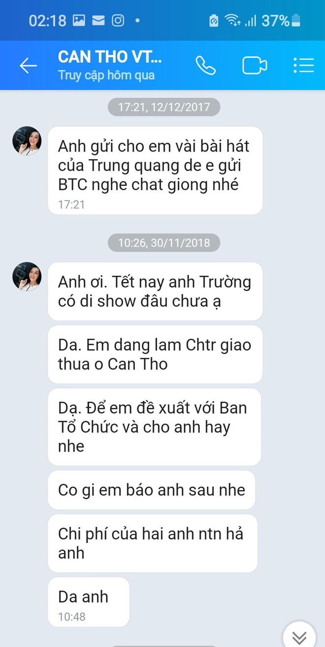 Biến căng: Quản lý Đan Trường bị tố lật show phút chót vì gài thêm CS Trung Quang bất thành, đăng tâm thư giải thích - Ảnh 2.