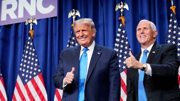 Vì sao phó Tổng thống Mike Pence không tham gia lễ chia tay ông Donald Trump? - Ảnh 1.