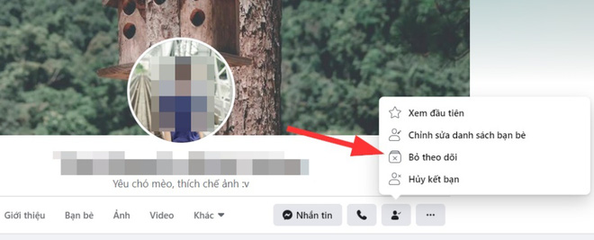 Cách bơ bài viết phiền toái trên Facebook mà không cần hủy kết bạn - Ảnh 1.