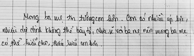 Những bức thư nghẹn ngào trước ngày họp phụ huynh: Cha mẹ đâu phải lúc nào cũng đúng, làm ơn đừng áp đặt nữa! - Ảnh 8.