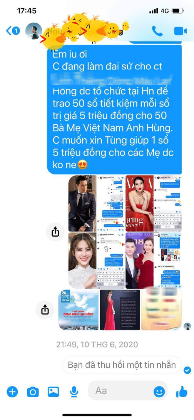 Biến căng: Quế Vân “bóc phốt” ngôi sao hạng A bạc bẽo và chảnh choẹ, kèm đoạn chat có avatar hình Sơn Tùng - Ảnh 10.