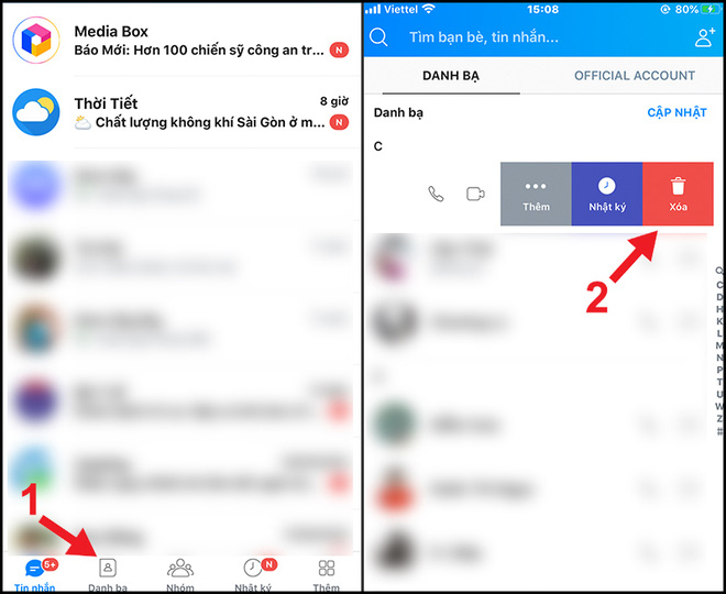 Cách xóa bạn trên Zalo nhanh nhất - Ảnh 1.
